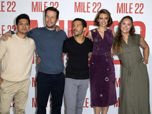 The film opens in theaters across the U.S. on August 17 (Source: VALERIE MACON / AFP ) 