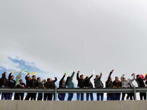 من المقرر أيضاً تشكيل سلسلة بشرية في بلدة تيخوانا الحدودية