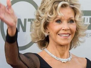 النجمة العالمية جين فودا