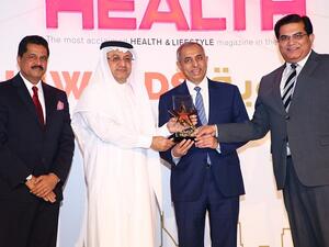 During the Annual Health Awards 2018.