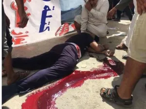 الشاب يبلغ من العمر 28 عاما  وسقط من الطابق الرابع