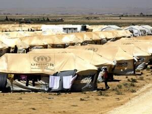 A Syrian refugee camp in Jordan, which is likely to receive part of the additional aid the U.S. is providing to Jordan (AFP/ File Archive).