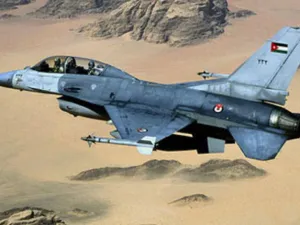 مقاتلة حربية اردنية