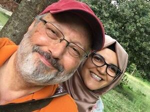 التركية خديجة جنكيز خطيبة الصحفي السعودي جمال خاشقجي 