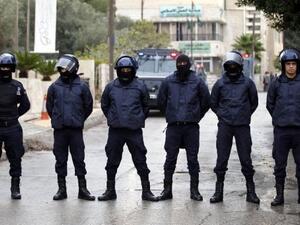 Jordan police are seen on patrol in Amman. (File photo)