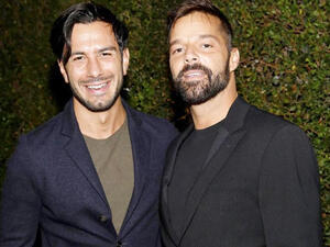 Martin and Jwan Yosef have been married for about a year (Source: jwanyosef / Instagram ) 