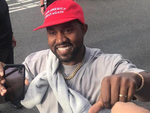 Kanye and Kim Kardashian were in attendance for the official opening of The Cher Show