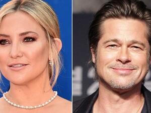 كايت هادسون...هل تحل مكان أنجلينا جولي في حياة براد بيت؟ 