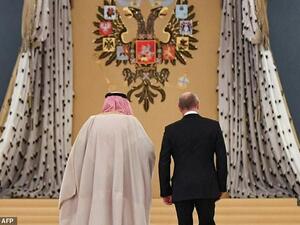 The two countries signed 15 agreements, including one for Saudi Arabia to buy Russia’s S-400 missile defense system. (AFP) The two countries signed 15 agreements, including one for Saudi Arabia to buy Russia’s S-400 missile defense system. (AFP)