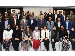 During a panel discussion organized by the CFA Society Bahrain.