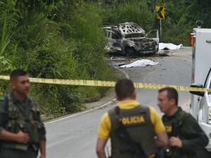 الرئيس الكولومبي قال إن الزعيم المتمرد رفض وقف القتال مع الحكومة