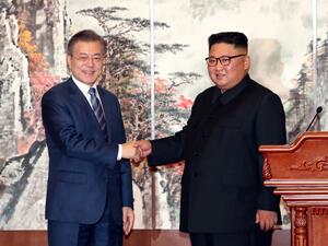 مراسم الاحتفال التي أقيمت بمثابة علامة أخرى على سريان الدفء في العلاقات بين الكوريتين