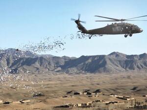 Syria's regime forces drop "choose your destiny" leaflets on Idlib warning fighters to surrender. (AFP/ File Photo)