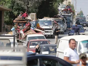 ICRC Lebanon chief Christophe Martin said that the delegation’s talks with Hariri revolved around the displaced Syrian population (AFP/File)