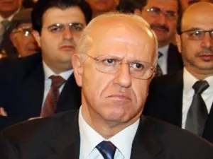 A military court sentenced former information minister Michel Samaha to four and a half years in prison on charges of terrorism Wednesday. (AFP/Louai Beshara)