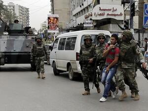 Lebanese Army patrolling borders in the region. [newstribe]