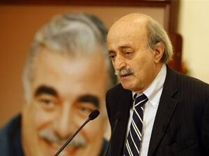 النائب اللبناني والزعيم الدرزي وليد جنبلاط