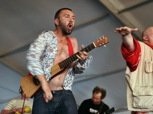 Sergei Shnurov from the band Leningrad. (Wikipedia)