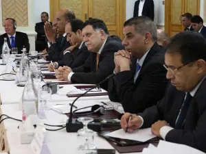  وزراء خارجية ليبيا والنيجر و مصر وتونس والجزائر والتشاد والسودان