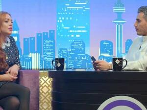 ليندسي لوهان في برنامج سوار شعيب