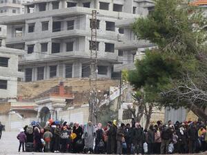 Residents of the besieged town, Madaya. (AFP/File)