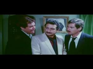 صورة تجمع النجوم محمود عبدالعزيز وحسين فهمي ونور الشريف