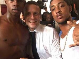 اعتقال أحد "أبطال" الصورة المشينة مع ماكرون
