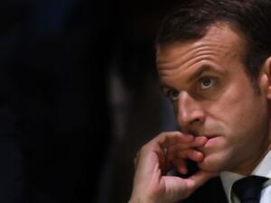  الرئيس الفرنسي، إيمانويل ماكرون