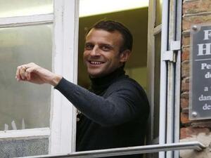 الرئيس الفرنسي إيمانويل ماكرون