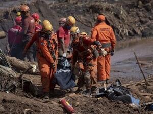 ارتفاع عدد ضحايا انهيار السد في منطقة مناجم بالبرازيل إلى 121 قتيلا