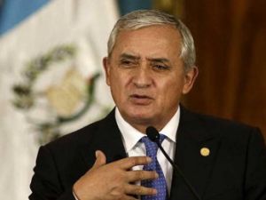 رئيس غواتيمالا السابق المسجون أوتو بيريز 