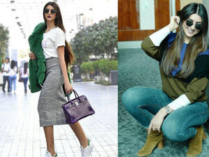 تتميز الإعلامية المغربية مريم سعيد بإطلالاتها الناعمة المواكبة للموضة،
