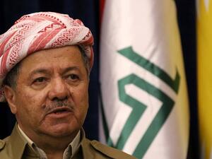  الزعيم العراقي الكردي مسعود البارزاني