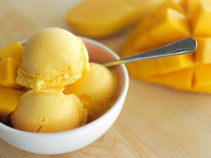 آيس كريم المانجو