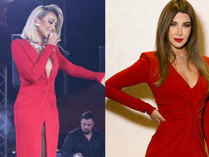 Who wore it better Maya or Nancy? (Source: mayadiab - nancyajram - Instagram)