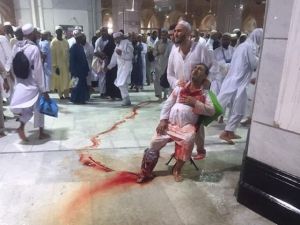 سقوط الرافعة في الحرم المكي "ارادة الله"