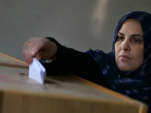 There are 349,713 voters eligible to cast ballots in Saturday's vote. (AFP/File)  