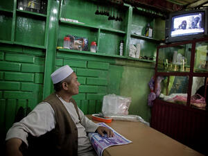 The world looks on with mixed feelings as the news hits the screens, TV and internet of OBL's death.