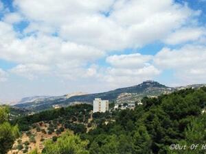 The hill of Ajloun, Jordan. Photo courtesy of "Out Of Hadhramout" blog