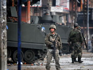 The head of a jihadist group behind the suicide bomb attack on the Iranian embassy in Lebanon in November is arrested, reports say. [AFP]