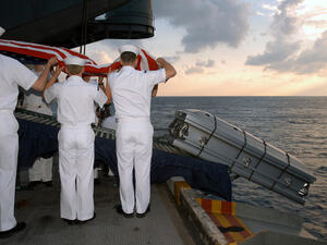 A sea burial at the hand s of Americans would not have sat well with Osama, nor with Islamic protocol for handling the deceased.
