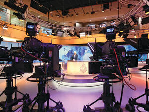 A lawsuit was filed against Al Jazeera on charges that it violates rules set by the Council of Arab Ministers of Information. (AFP/File)