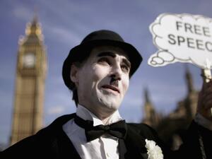 This iconic silent entertainment artist used to champion the freedom to not utter a word!
