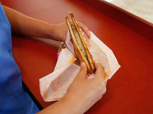 Eating a good healthy lunch at work can fuel your day and make a difference to your productivity