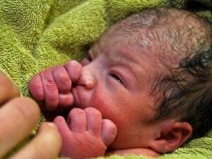 Baby Aria, the newborn mistaken for a roadside bomb