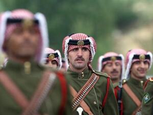 The Bedouin Guards of Honor at the Royal Palace in Jordan