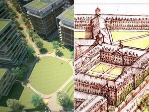 The barracks was originally built in the 1860s to house British troops.