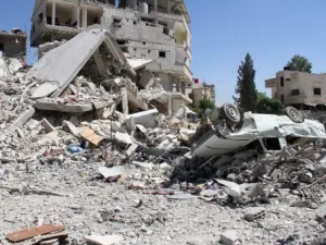 Opposition groups have threatened to carry out attacks in rebel-held areas on election day. (AFP/File)