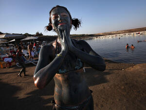 Mud-bathing in the Dead Sea, Jordan. Closing the chapter of the much bandied about Arab Spring, we now usher in the Arab Summer.