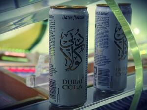 The newly launched Dubai cola. Would you try it? (Image courtesy of No Garlic, No Onions)